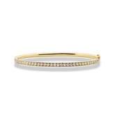 Diamond Hinged Bangle - Dracakis Jewellers